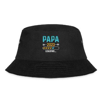 Papa 2023 - Bucket Hat - Schwarz - Vorne - Lela (165cm)