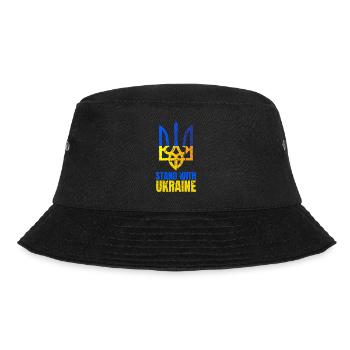 Stand avec Ukraine Vintage Ukraine Flag - Bob - noir - Devant - Lela (165cm)