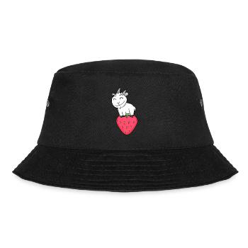 Bock à la fraise - chèvre chèvre - Bob - noir - Devant - Lela (165cm)
