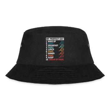 Drôle de raquette de padel tennis padel joke vêtements - Bob - noir - Devant - Lela (165cm)