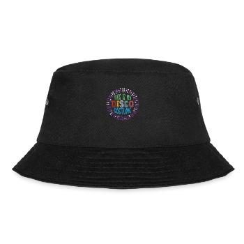 This Is My Disco Costume 80s Dancing Step Party - Bucket Hat - black - Front - Lela (165cm)