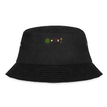 Dart Stick figure Dartboard+Dart = funnier - Bucket Hat - black - Front - Lela (165cm)