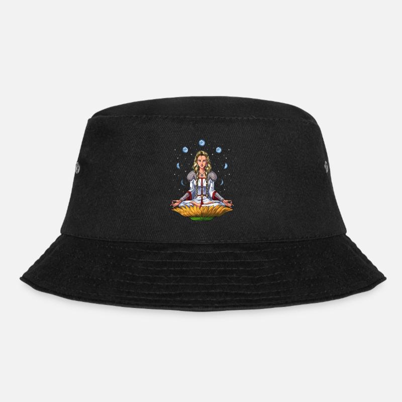 Nordische Göttin Freyja - Bucket Hat - Schwarz