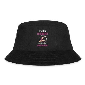 I'm An Aerialist What's Your Superpower - Bucket Hat - black - Front - Lela (165cm)