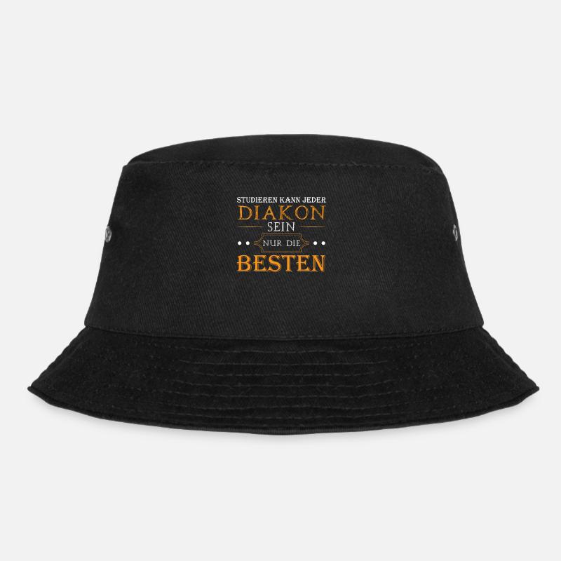 Diakon Job Diakonat Geschenk - Bucket Hat - Schwarz