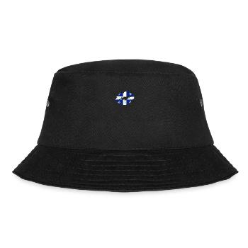 Quebec Kanada Kanadische Provinz Pride Native - Bucket Hat - Schwarz - Vorne - Lela (165cm)