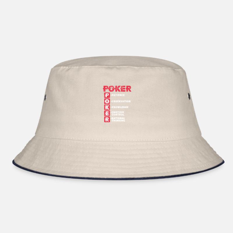 Poker Bucket Hat