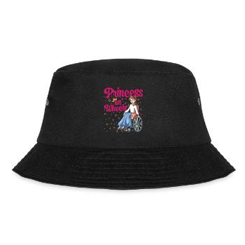 Princess on wheels - Bucket Hat - Schwarz - Vorne - Lela (165cm)