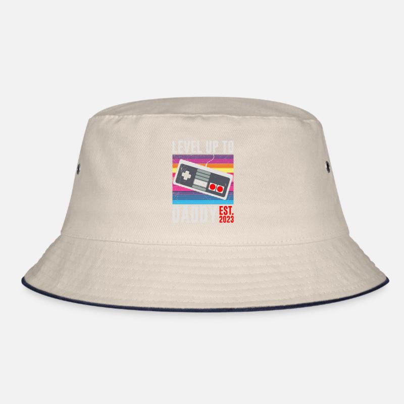Level up to Daddy 2023 Werdender Papa Bucket Hat