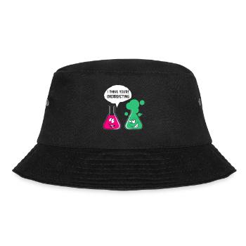 Funny chemist motif for nerds geeks gift - Bucket Hat - black - Front - Lela (165cm)
