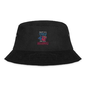 Herz Eines Wolfes, Seele Eines Drachen - Bucket Hat - Schwarz - Vorne - Lela (165cm)