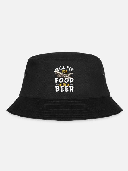 Pilot - Bucket Hat - Schwarz