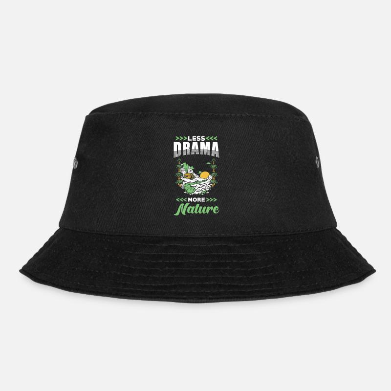 Natur - Bucket Hat - Schwarz