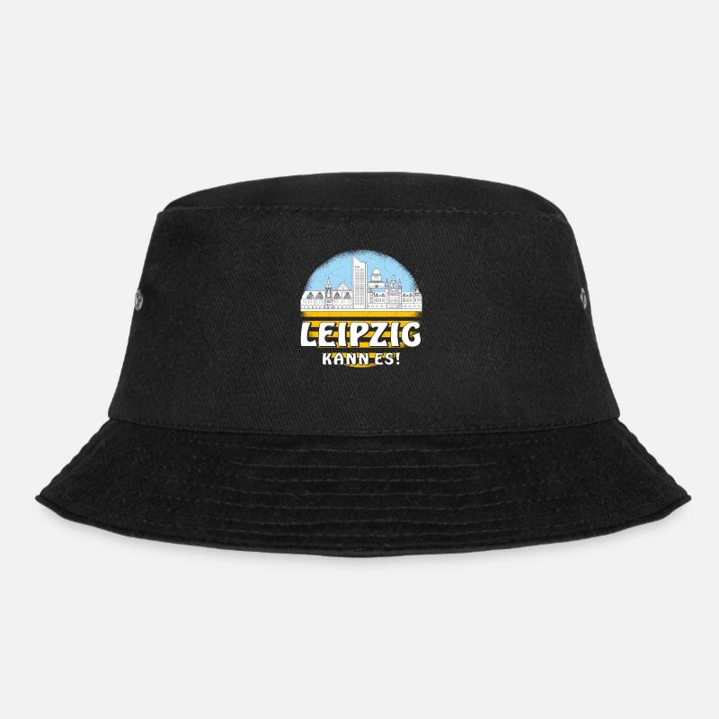 LEIPZIG KANN ES - Bucket Hat - Schwarz
