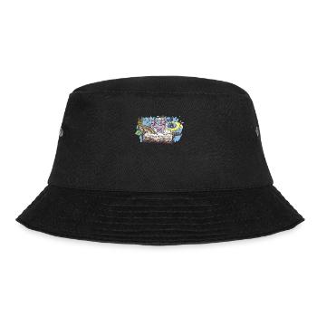 Bookworm Bookworm Book Reading - Bucket Hat - black - Front - Lela (165cm)