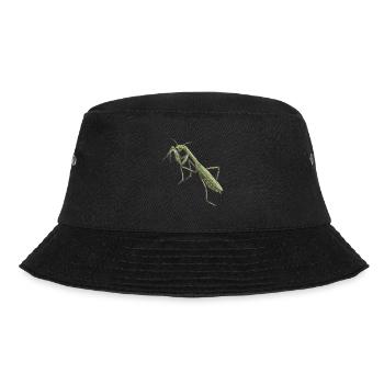 Gottesanbeterin - Bucket Hat - Schwarz - Vorne - Lela (165cm)