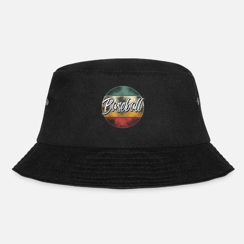 Baseball - Bucket Hat - Schwarz