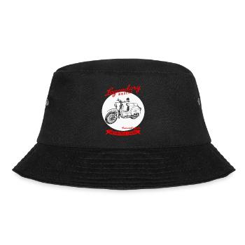 Simson Schwalbe Moped GDR - Bucket Hat - black - Front - Lela (165cm)