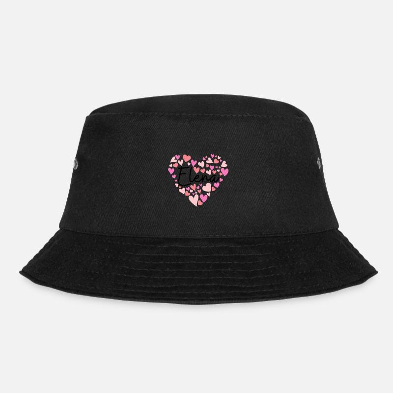 Ich liebe Elena - Bucket Hat - Schwarz