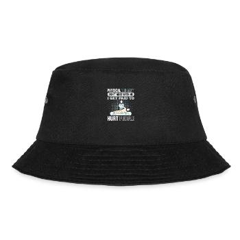 Physiotherapist - Bucket Hat - black - Front - Lela (165cm)