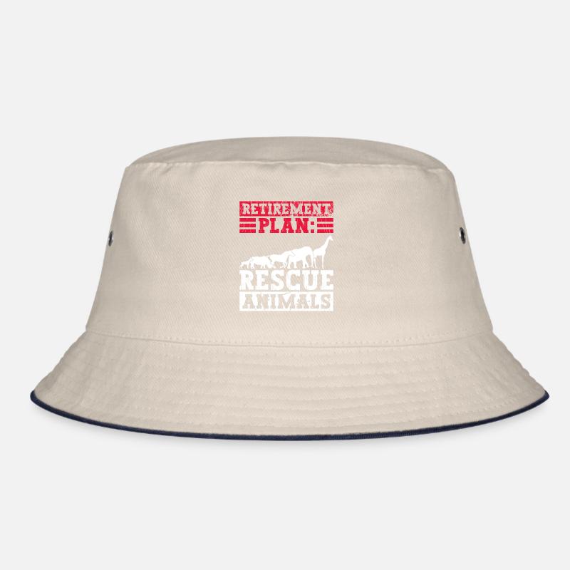 Ruhestandsplan: Tiere retten - Tierrechtsaktivist Bucket Hat