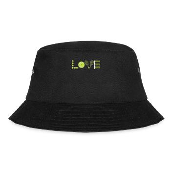 Tennis Love Tennis Player Tennis Club - Bucket Hat - black - Front - Lela (165cm)