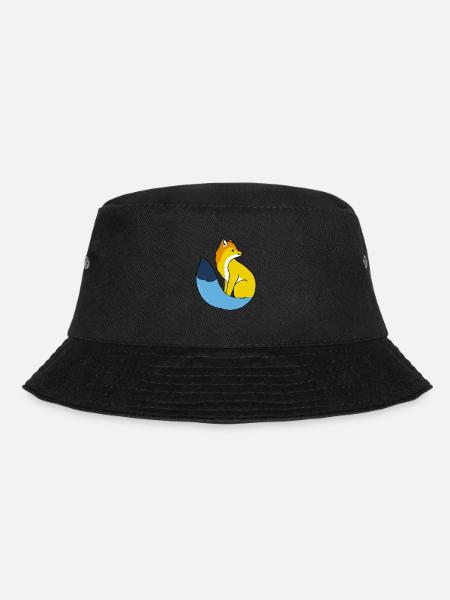 Aroace Fuchs Aroace Pride - Bucket Hat - Schwarz
