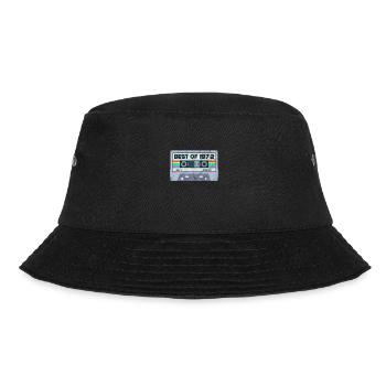 1972 - Bucket Hat - Schwarz - Vorne - Lela (165cm)