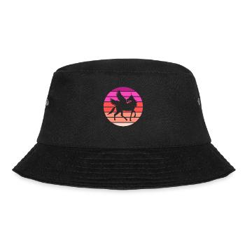 Pegasus - Bucket Hat - Schwarz - Vorne - Lela (165cm)