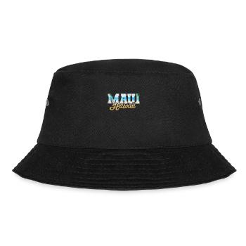 Hawaii Maui Urlaub Aloha Sommer Hawaiian Geschenk - Bucket Hat - Schwarz - Vorne - Lela (165cm)