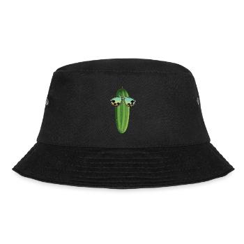 Cucumber - Bucket Hat - black - Front - Lela (165cm)