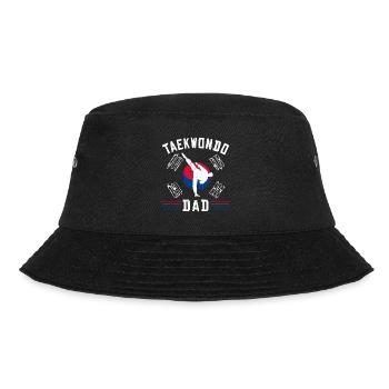 TKD Korean Martial Arts Tae Kwon - Bucket Hat - Schwarz - Vorne - Lela (165cm)