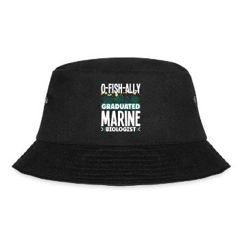 Marine Biology Marine Biologist Science Ofishally - Bucket Hat - Schwarz - Vorne - Lela (165cm)