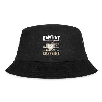 Dentist with caffeine Dentist Teeth - Bucket Hat - black - Front - Lela (165cm)