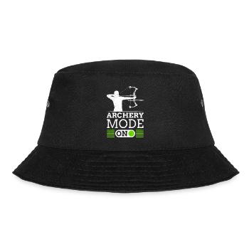 Archery Mode On Bogenschießen Compoundbogen - Bucket Hat - Schwarz - Vorne - Lela (165cm)