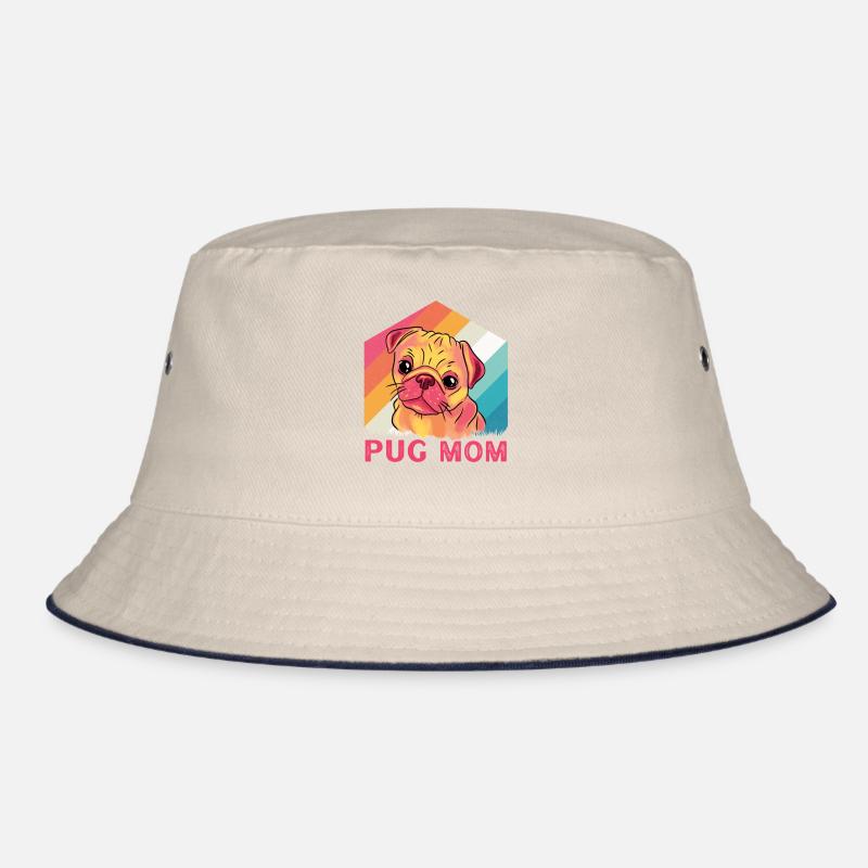 Pug Mom Bucket Hat