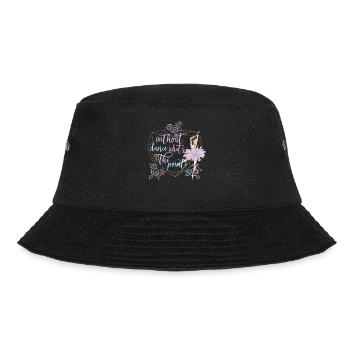 Balletttänzerin Ballerina Balletttanz Tänzerin - Bucket Hat - Schwarz - Vorne - Lela (165cm)