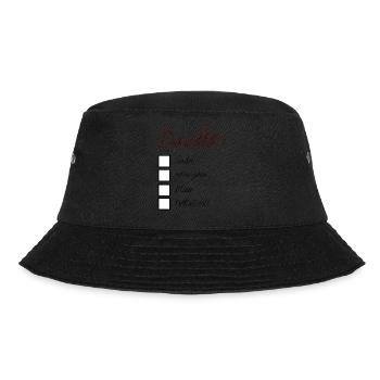 0652A733 3792 487E B09C 5B88AAFD5637 - Bucket Hat - Schwarz - Vorne - Lela (165cm)