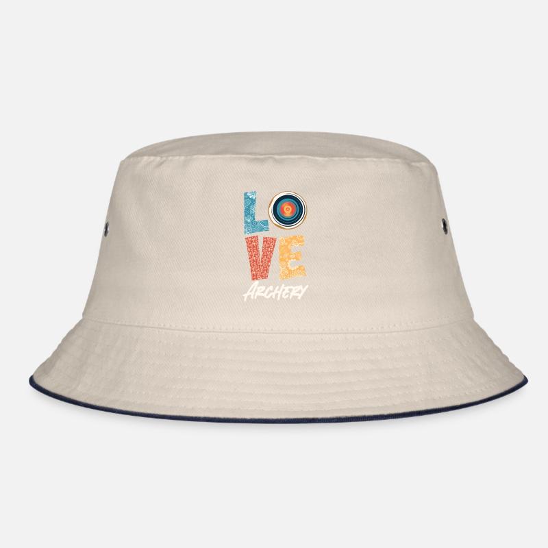 Archer Love Target Archery Bucket Hat