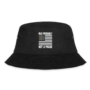 LGBTQ Pride Rainbow was probably not a phase after all - Bucket Hat - black - Front - Lela (165cm)