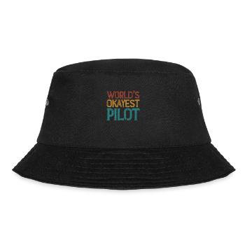 Pilot - Bucket Hat - black - Front - Lela (165cm)