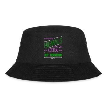 ehefrau beste oma der welt spruch großmutter - Bucket Hat - Schwarz - Vorne - Lela (165cm)