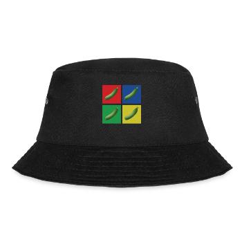 Zucchini - Bucket Hat - Schwarz - Vorne - Lela (165cm)