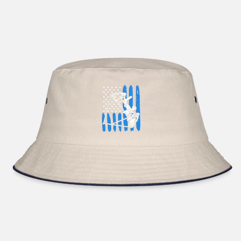 Compoundbogen Bogenschütze USA Bogenschießen Bucket Hat
