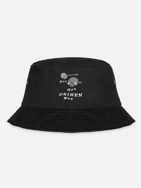 Geh DEINEN Weg - Bucket Hat - Schwarz