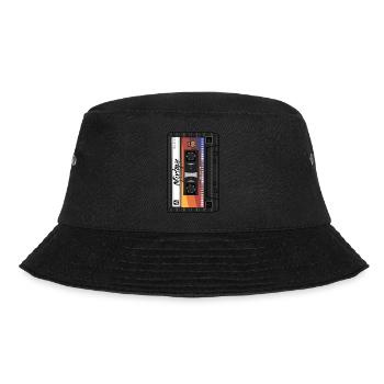 Mixtape Cassette 90s Party 80s Retro Tape - Bob - noir - Devant - Lela (165cm)