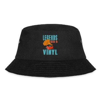 Les légendes écoutent des disques vinyles - Bob - noir - Devant - Lela (165cm)