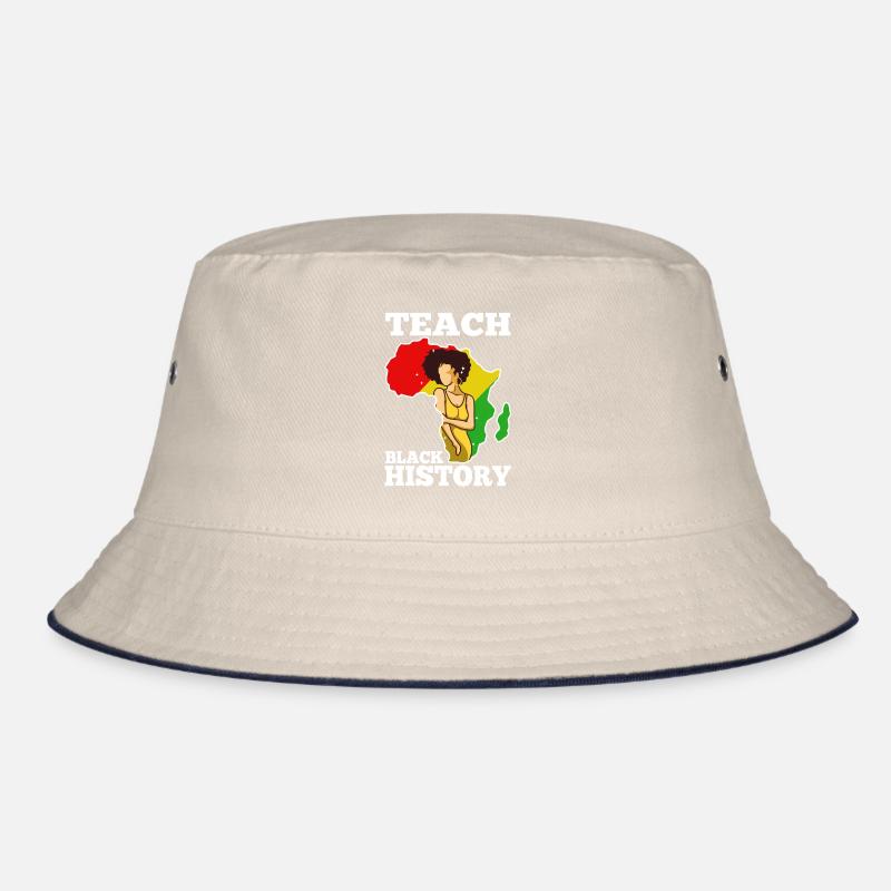 Teach Black History Bucket Hat