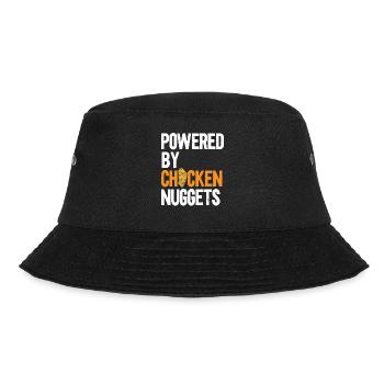 Angetrieben von Chicken Nuggets Nug Life Nuggies - Bucket Hat - Schwarz - Vorne - Lela (165cm)