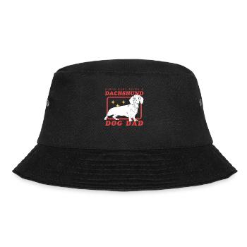 Papa teckel | Cadeau de propriétaire de chien teckel - Bob - noir - Devant - Lela (165cm)